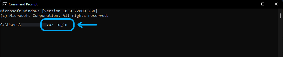 Azure CLI Login