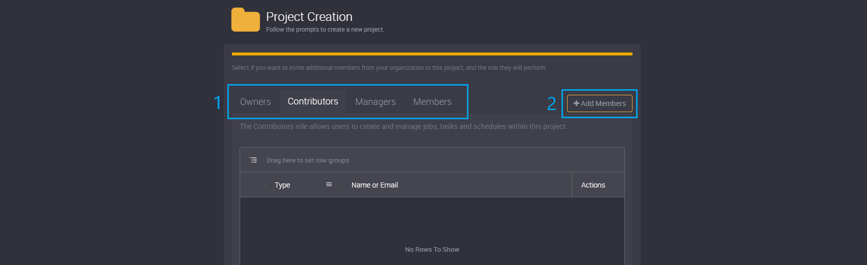 Add any other project users