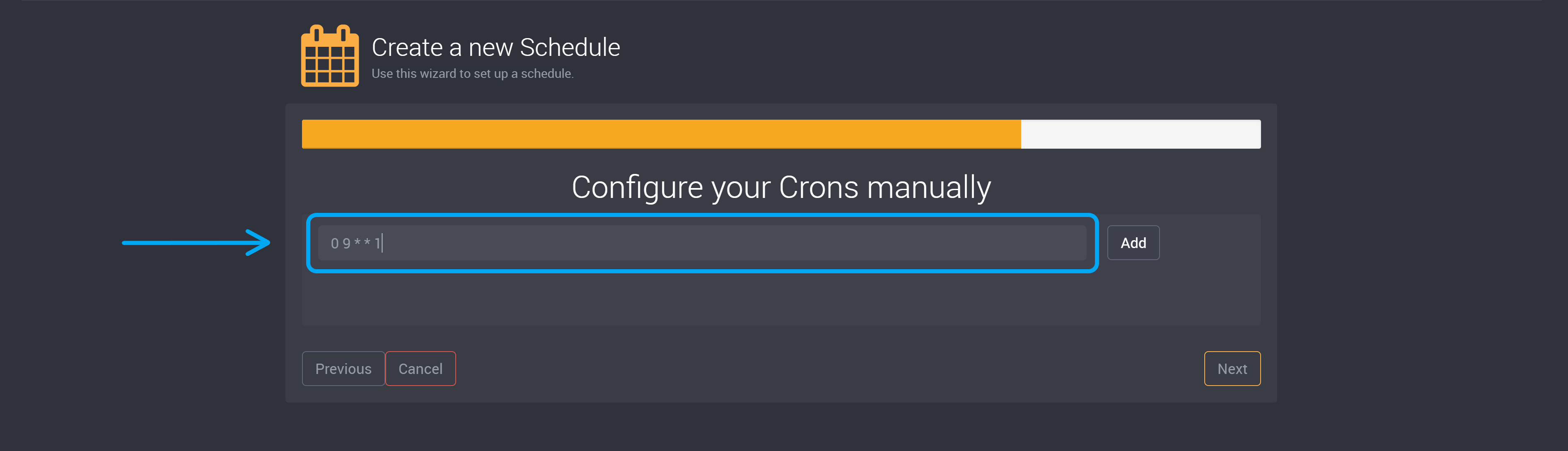 Add crons