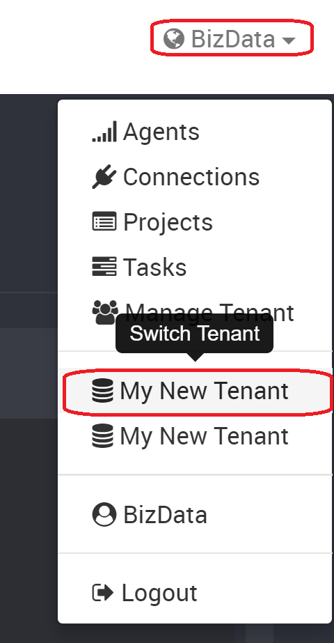 switching tenants