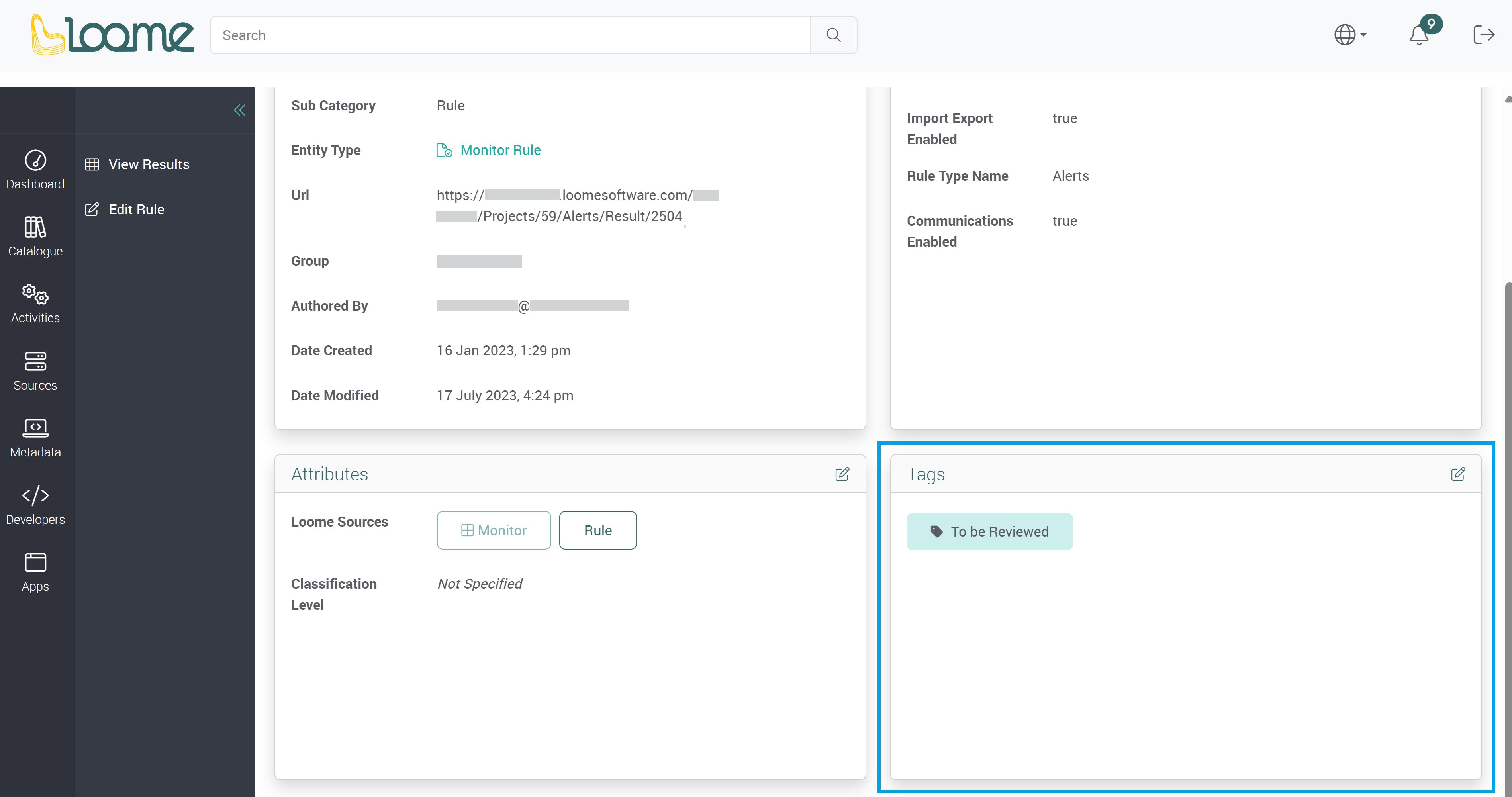 Manage asset Information