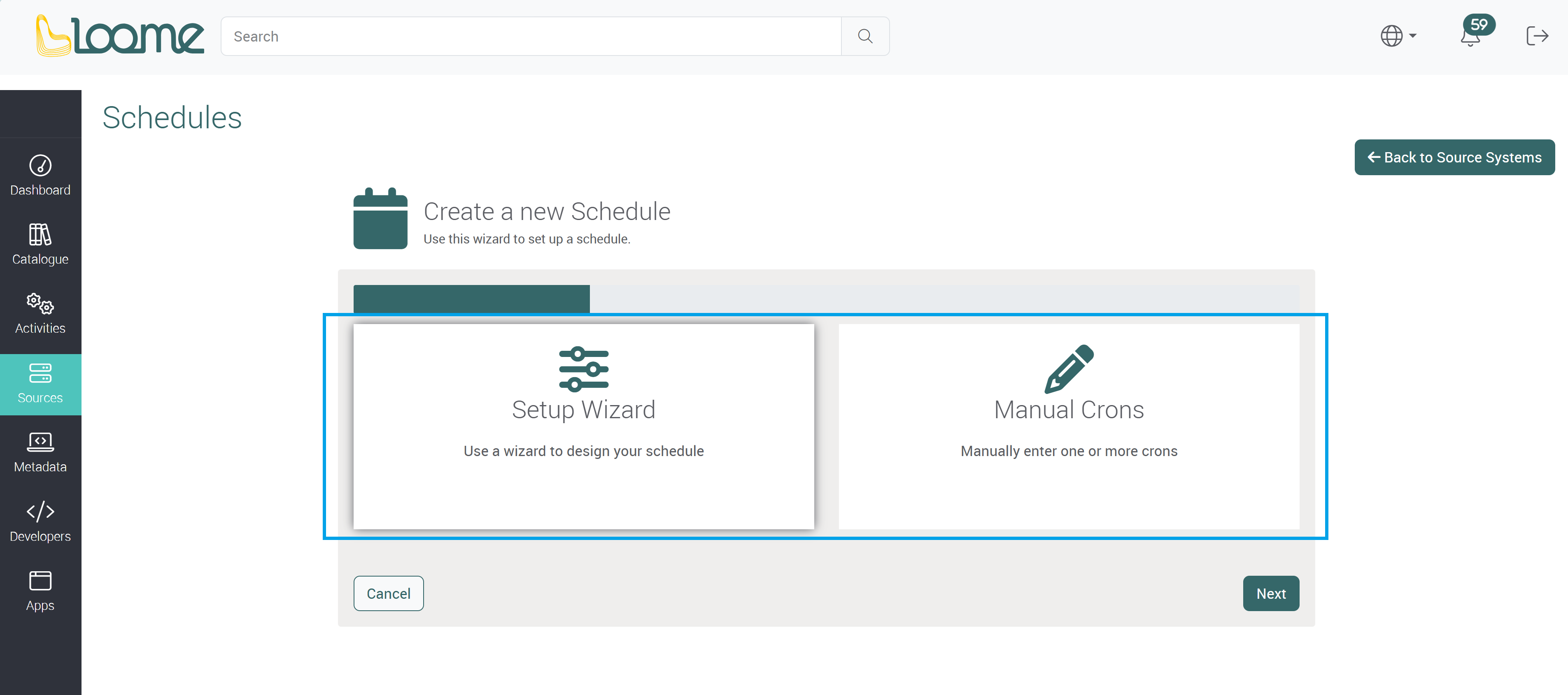 Schedule types