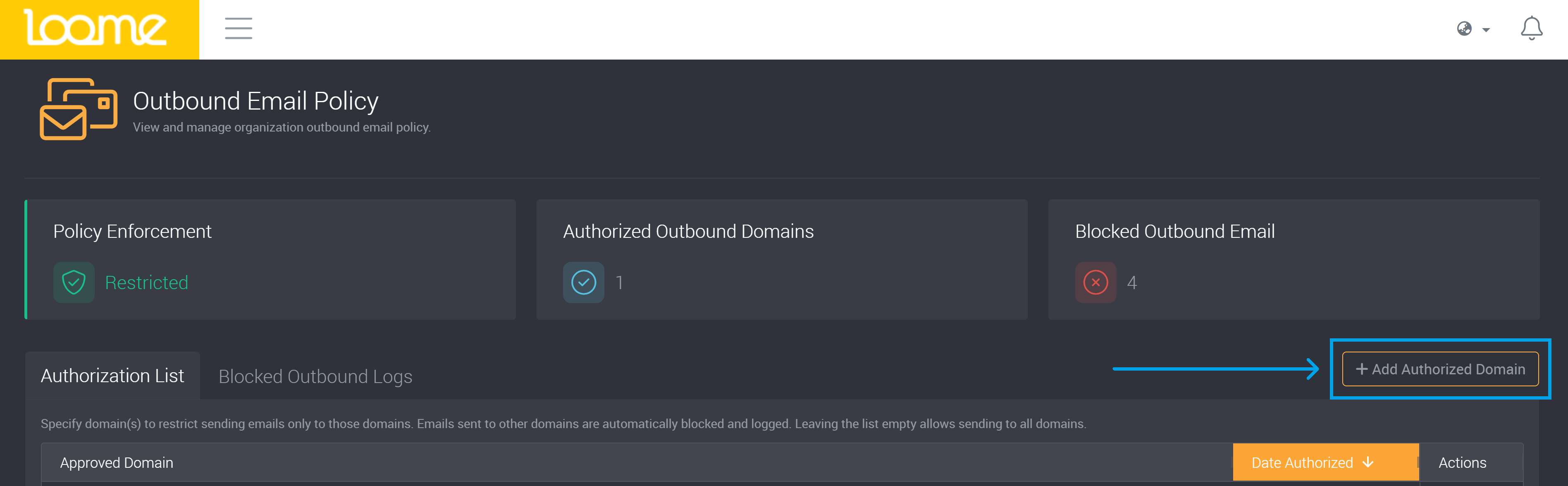 Add an authorized domain